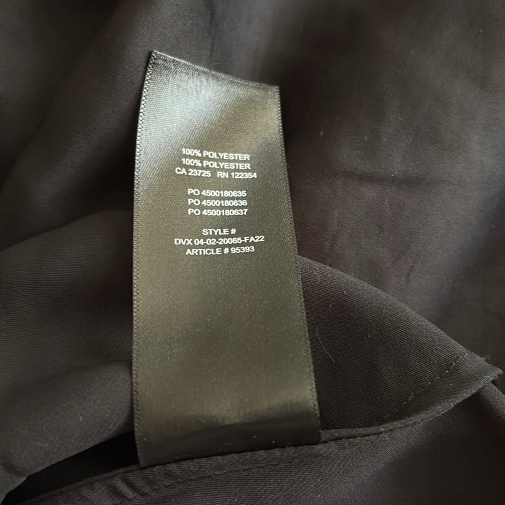 Aritzia Wilfred Allusion Satin Camisole in Black Size Small - Picture 6 of 8